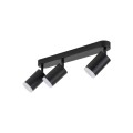 Lampa sufitowa reflektorki na listwie czarne regulowane JET 6914 TK Lighting