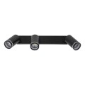Lampa sufitowa reflektorki na listwie czarne regulowane JET 6914 TK Lighting