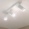 Lampa sufitowa reflektorki na listwie białe JET WHITE 3*GU10 6915 TK Lighting