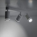 Lampa sufitowa reflektorki na listwie białe JET WHITE 3*GU10 6915 TK Lighting