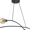 HELIX BLACK LAMPA WISZĄCA 4 2724 TK Lighting