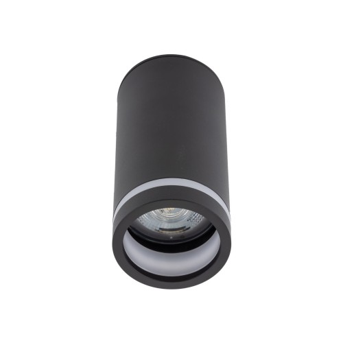 Lampa sufitowa spot tuba natynkowa czarna JET DOWNLIGHT GU10 6918 TK Lighting