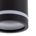 Lampa sufitowa spot tuba natynkowa czarna JET DOWNLIGHT GU10 6918 TK Lighting