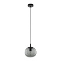 Lampa wisząca ze szklanym, grafitowym kloszem do sypialni VIBE 5825 TK Lighting