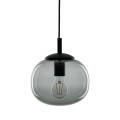 Lampa wisząca ze szklanym, grafitowym kloszem do sypialni VIBE 5825 TK Lighting