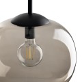Lampa wisząca szklany klosz topaz zwis na E27 VIBE Czarny 5826 TK Lighting