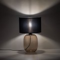 Elegancka lampka szklana na szafkę wyjątkowy design do sypialni 5988 TK Lighting