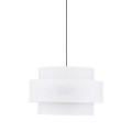 Lampa wisząca CALISTO WHITE biała średnica 50cm na E27 5363 TK Lighting