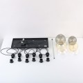 Lampa wisząca CUBUS gwint E27 moc 15W styl nowoczesny szklany klosz | czarny 2164 TK lighting