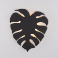 Kinkiet czarny z motywem roślinnym MONSTERA czarny 4xG9 5916 TK Lighting
