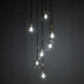 Lampa wisząca z kulistymi kloszami i złotymi elementami 5362 TK Lighting