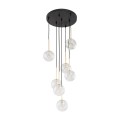 Lampa wisząca z kulistymi kloszami i złotymi elementami 5362 TK Lighting