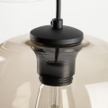 Lampa wisząca trzy kolory kloszy ELIO 5973 3xE27 szklane klosze TK Lighting