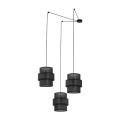 Lampa wisząca CALISTO Czarne klosze E27 MAX 15W LED 5976 TK Lighting