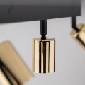 Lampa sufitowa reflektorki na listwie złote regulacja TOP 5968 TK Lighting