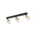 Lampa sufitowa reflektorki na listwie złote regulacja TOP 5968 TK Lighting