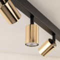 Lampa sufitowa złote reflektorki regulowane GU10 TOP 5970 TK Lighting