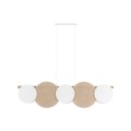 Lampa wisząca PULSE gwint E27 moc 15W styl nowoczesny klosz abażur | biały 4815 TK Lighting