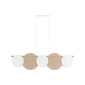 Lampa wisząca PULSE gwint E27 moc 15W styl nowoczesny klosz abażur | biały 4815 TK Lighting