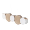 Lampa wisząca PULSE gwint E27 moc 15W styl nowoczesny klosz abażur | biały 4815 TK Lighting