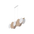 Lampa wisząca PULSE gwint E27 moc 15W styl nowoczesny klosz abażur | biały 4815 TK Lighting