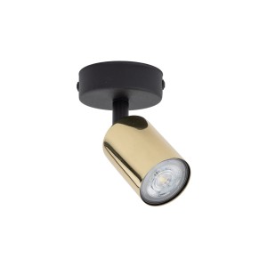 Lampa sufitowa reflektorek na podsufitce TOP złoty klosz 6088 TK Lighting