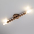 Lampa sufitowa plafon NOBLE drewno na żarówkę G9 do sypialni 4523 TK Lighting