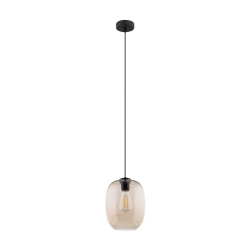 Lampa wisząca szklany klosz na E27 ELIO TOPAZ zwis nowoczesna 4338 TK Lighting