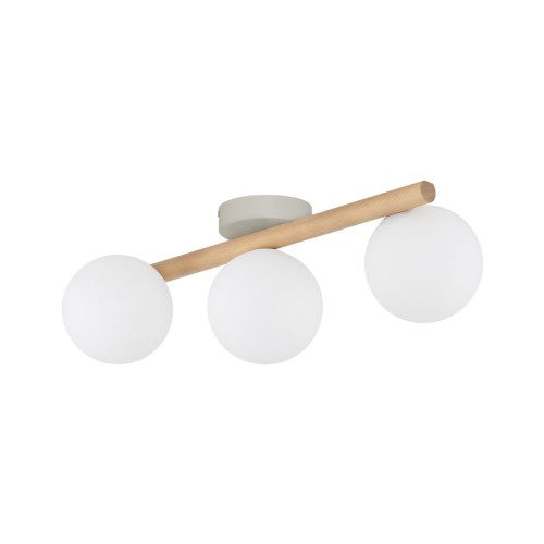 Lampa sufitowa białe szklane klosze kule 3xG9 ESTERA 5768 TK Lighting