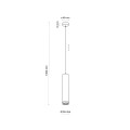 Lampa wisząca metalowy klosz na GU10 do salonu nad stół JET 4899 TK Lighting