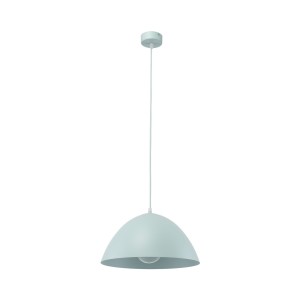Lampa wisząca zielona kopuła klosz metal na E27 FARO do salonu 861 TK Lighting