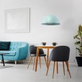 Lampa wisząca zielona kopuła klosz metal na E27 FARO do salonu 861 TK Lighting