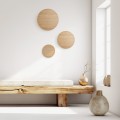 Kinkiet LUNA Czarny / jasne drewno G9 MAX 6W 5449 TK Lighting