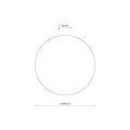 Kinkiet LUNA Czarny / jasne drewno G9 MAX 6W 5449 TK Lighting