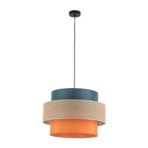 Lampa wisząca z abazurem w 3 kolorach nad stół do jadalni 2758 TK Lighting