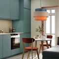 Lampa wisząca z abazurem w 3 kolorach nad stół do jadalni 2758 TK Lighting