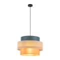 Lampa wisząca z abazurem w 3 kolorach nad stół do jadalni 2758 TK Lighting