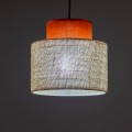 Lampa wisząca DUO JUTA BROWN do salonu w nowoczesnym stylu 2785 TK Lighting