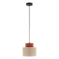 Lampa wisząca DUO JUTA BROWN do salonu w nowoczesnym stylu 2785 TK Lighting