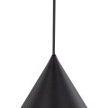 Lampa wisząca z kloszem w kształcie stożka czarna E27 6630 TK Lighting