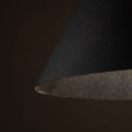 Lampa wisząca z kloszem w kształcie stożka czarna E27 6630 TK Lighting
