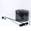 Kinkiet ścienny GLORII czarny wiszący abażur gwint E27 6639 TK Lighting