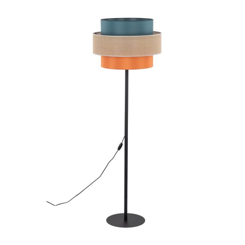 Lampa podłogowa 159cm 3 kolory, kolorowy abażur E27 TRIO 6452 TK Lighting