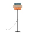 Lampa podłogowa 159cm 3 kolory, kolorowy abażur E27 TRIO 6452 TK Lighting