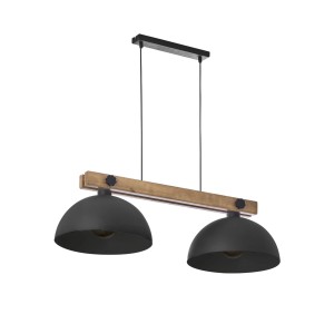 OSLO BLACK LAMPA WISZĄCA 2 PŁ 1706 TK Lighting