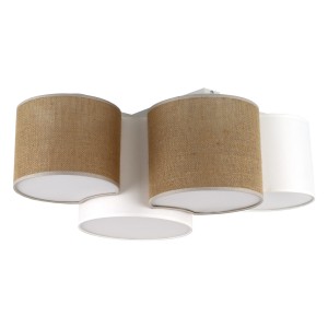 Lampa sufitowa MONA JUTA z czterema kloszami na E27 5908 TK Lighting