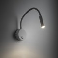 Kinkiet biały z giętkim ramieniem i włącznikiem LAGOS gwint G9 5921 TK Lighting