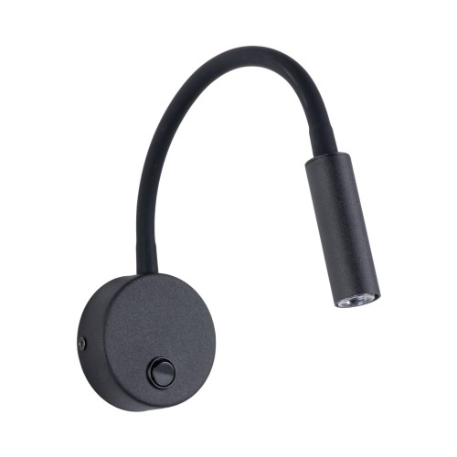 Kinkiet czarny G9 elastyczne ramię nowoczesny do sypialni 5922 TK Lighting