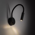 Kinkiet czarny G9 elastyczne ramię nowoczesny do sypialni 5922 TK Lighting