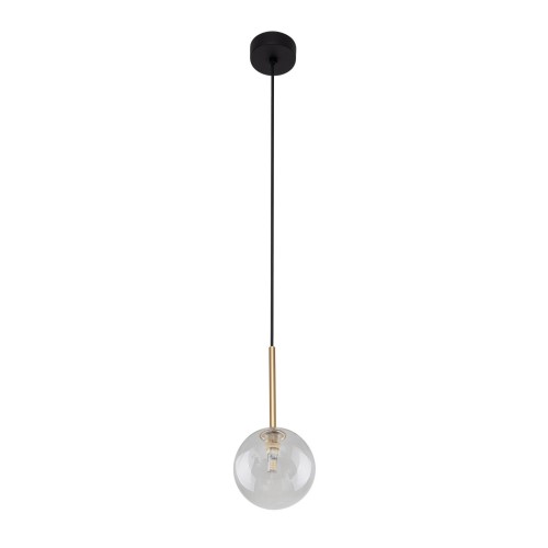 Lampa wisząca ze złotymi elementami NILOS czarno-złoty G9 5941 TK Lighting